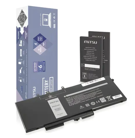 Dell Baterie GJKNX / Baterie pro notebook / Dell Latitude 5280, 5480, 5490, 5590 / 8500 mAh / 64,6 Wh / 7,6 V