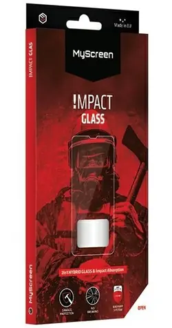 MyScreen Protector ImpactGLASS černá / Ochranné sklo / pro Apple iPhone 13 mini / hybridní / 8H