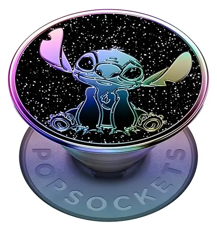 PopSockets PopGrip Gen.2 Enamel Oil Slick Stitch / Držák telefonu / 2v1 úchyt a stojánek