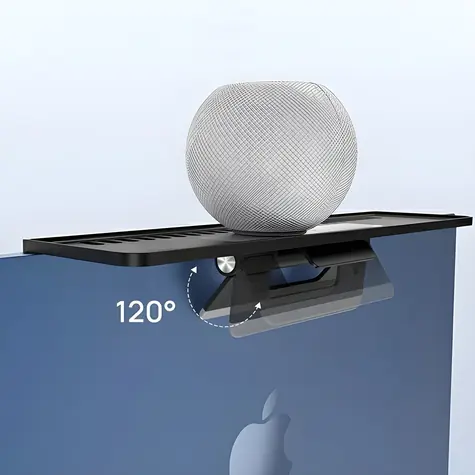 SODI 312 černá / Stojánek pod monitor / hliník / do 2 kg / pro iMac a Studio Display