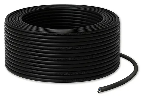 UTP CAT6 patch kabel 50 m černý / Patch kabel / RJ45-RJ45 / 1 Gb/s