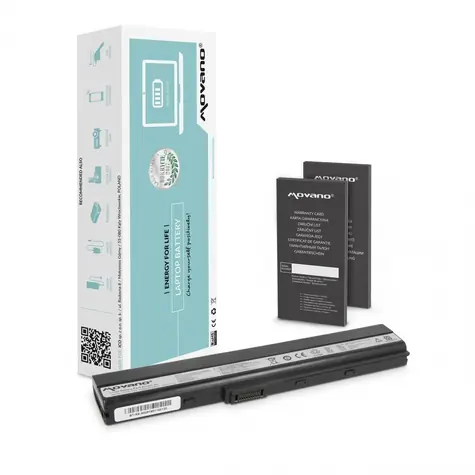 Baterie A32-K52 pro Asus A52, A52F, K52, K52F, K52J / Baterie pro notebook / 4400 mAh / 48 Wh