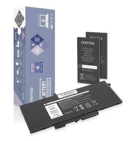 Baterie 4GVMP pro Dell Latitude 5400/5500/5510 / Baterie pro notebook / 8000 mAh / 61 Wh / 7,6 V