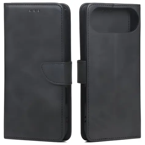 Marv Wallet Case pro Apple iPhone Air černá / Peněženkové pouzdro / Eko kůže / Magnetické zapínání