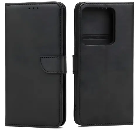 Marv Wallet Case černá / Pouzdro / POCO F7 Pro / knížkové s přihrádkou na kartu