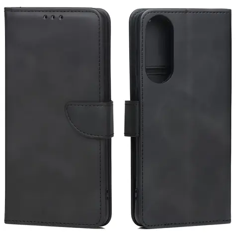 Marv Wallet černá / Pouzdro / Samsung Galaxy S25 Edge / peněženkové s přihrádkou na kartu
