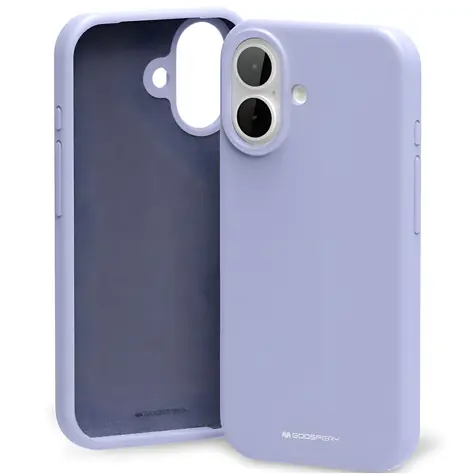 Mercury Silicone Case Lavender Gray / Silikonový kryt / Apple iPhone 17