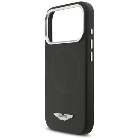 Aston Martin HC Kevlar Counter Design MagSafe černá / Zadní kryt / MagSafe / Apple iPhone 17 Pro