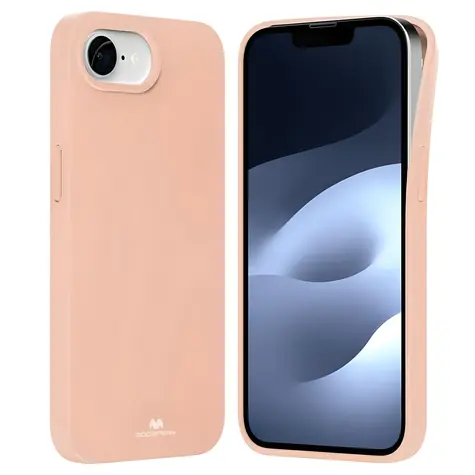 Mercury Soft iPhone 16e/17e Pink Sand / Kryt / TPU / Matný povrch