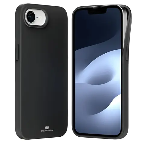 Mercury Soft iPhone 16e/17e černá / Kryt / TPU / Matný povrch
