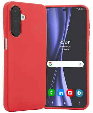 Mercury Soft Samsung Galaxy A26 červená / Pouzdro / TPU