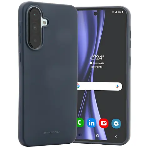 Mercury Soft Samsung Galaxy A36 tmavě modrá / Kryt / Samsung Galaxy A36 / TPU