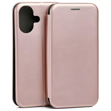 Beline Book Magnetic růžové zlato / Pouzdro / Apple iPhone 17 / magnetický
