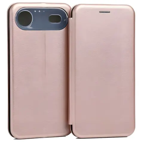 Beline Book Magnetic Apple iPhone Air růžovozlatá / Kryt / knížkové / magnetické