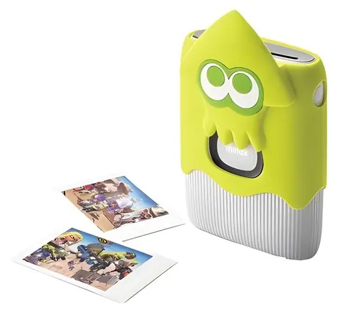 Fujifilm instax mini Link 2 Nintendo Splatoon 3 Clay White / Tiskárna na instantní film / Bluetooth