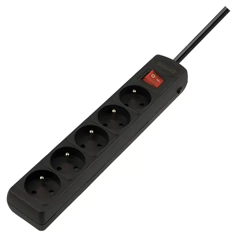 LZ-18 přepěťová ochrana 5m / Přepěťová ochrana / 5 zásuvek / automatická pojistka