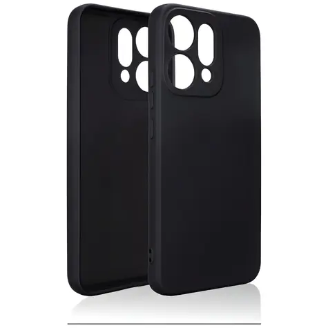 Beline Silicone Case černá / Kryt / Oppo Reno 14