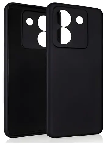 Beline Silicone Case černá / Kryt / Poco M7 Pro / Silikonový