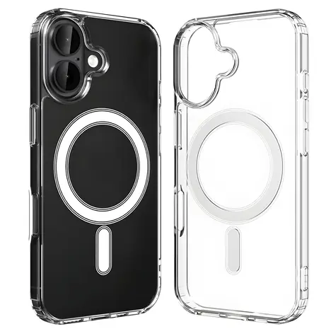Mercury Jelhard MagSafe pro iPhone 17 průhledná / Kryt / MagSafe / Polykarbonát a TPU