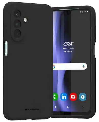 Mercury Silicone Case černá / Kryt / Samsung Galaxy A26 / Silikon