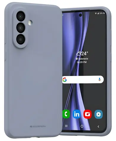 Mercury Silicone levandulová / Kryt / Samsung Galaxy A36 / Silikon