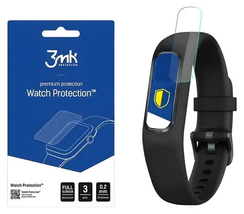 3mk Watch Protection ARC ochranná fólie pro hodinky Garmin Vivosmart 4 / Ochranná fólie / 3 ks