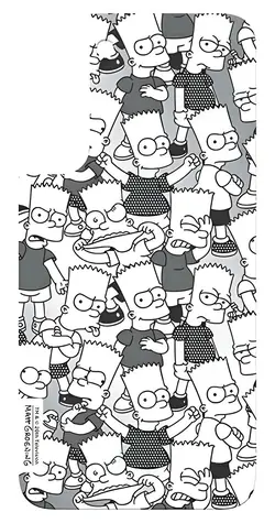 Samsung Rámeček Frame Cover Simpsonovi bílá / Rámeček / Pro Galaxy S22+