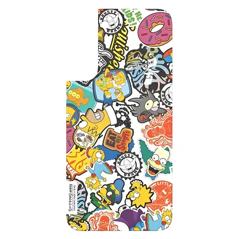 SAMSUNG Rámeček Simpsonovi Faces pro Galaxy S22+ bílá / Rámeček / Pro Frame Cover
