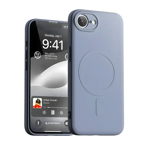 Mercury Semi-Silicone MagSafe iPhone 16e/17e fialová / Pouzdro / Silikonové / MagSafe