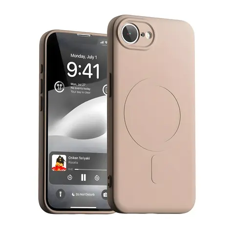 Mercury Semi-Silicone MagSafe iPhone 16e/17e pískově růžová / Pouzdro / Silikonové / MagSafe