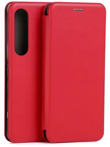 Beline Book Magnetic Sony Xperia 1 VI červená / Pouzdro typu kniha / Magnetické zavírání / Přihrádka na kartu