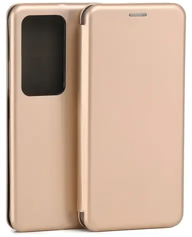 Beline Book Magnetic zlatá / Pouzdro / Xiaomi Redmi 15 5G / knížkové / magnetické zapínání / kapsa na kartu