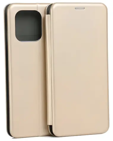 Beline Book Magnetic zlatá / Pouzdro typu kniha / Motorola Moto G15 / Magnetické zapínání