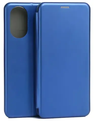 Beline Book Magnetic Case modrá / Flipové pouzdro / Realme 12 LTE / Peněženka na karty / Magnetické zapínání