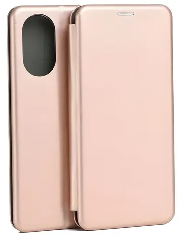 Beline Book Magnetic růžovozlatá / Pouzdro typu kniha / Realme 12 LTE / Magnetické zapínání