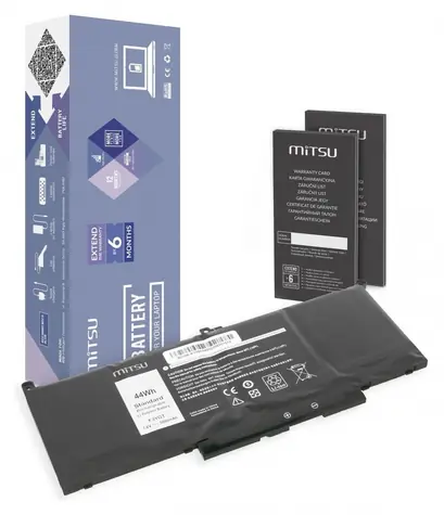 Baterie pro Dell Latitude 7390 & 7490 / Baterie pro notebook / Li-Ion / 7,6 V / 5800 mAh / 44 Wh