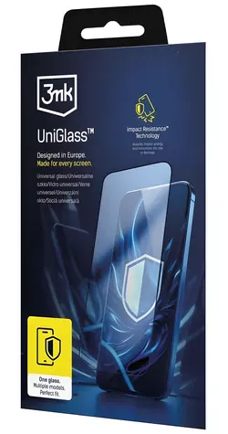 3mk UniGlass 39 / Tvrzené sklo / univerzální / Impact Resistance