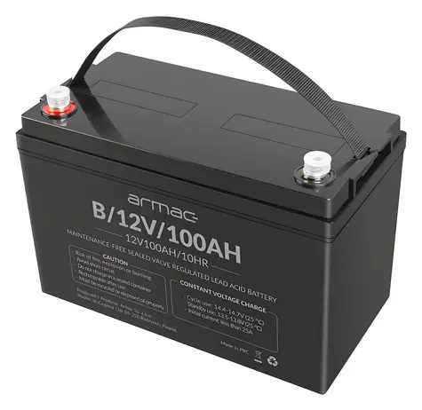 AGM akumulátor 12V 100Ah univerzální / Baterie / VRLA AGM / bezúdržbový