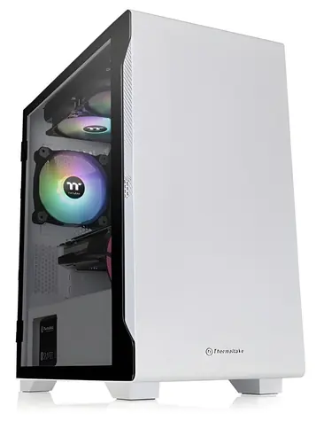 Thermaltake S100 Tempered Glass Snow bílá / Skříň / tvrzené sklo