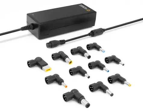 Univerzální napájecí adaptér pro notebook 90W / Adaptér pro notebook / 11 konektorů / 90 W / 100–240 V
