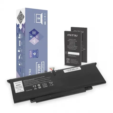 Baterie JHT2H pro Dell Latitude 7410 2v1, 7310 2v1 / Baterie pro notebook / 6400 mAh / 49 Wh / 7,7 V