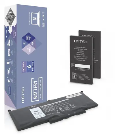 Baterie pro Dell Latitude 7390, 7490 / Baterie pro notebook / Li-Ion / 7,6V / 5800mAh / 44Wh