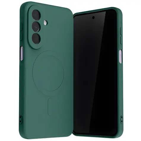 Mercury Semi-Silicone zelená / Ochranný kryt / Samsung Galaxy A27 / MagSafe