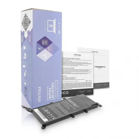 Baterie pro Asus A555, F555, K555 / Baterie pro notebook / 5000 mAh / 38 Wh / 7,4-7,6 V