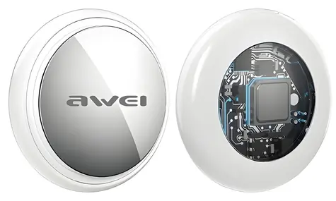 AWEI P50 bílá / Lokátor / Apple Find My / CR2032