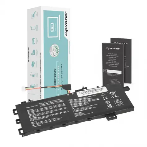 Baterie B21N1818 pro Asus VivoBook 15 A512, R512, X512 / Náhradní baterie / Li-Pol / 4150 mAh / 32 Wh