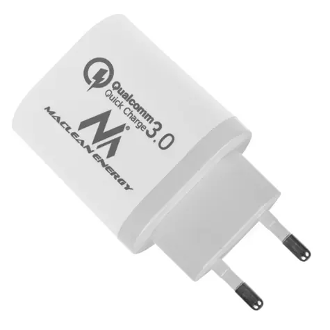 Maclean MCE479W / Síťová nabíječka / QC / 3x USB-A