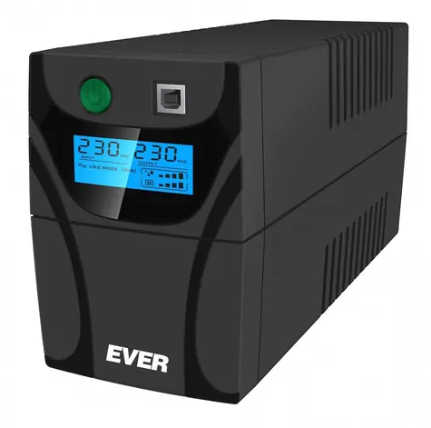 EasyLine 850 AVR USB / Záložní zdroj UPS / 850 VA / 480 W / Line-Interactive / AVR / USB