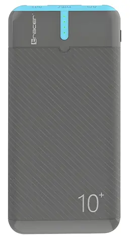 EnerGo 10000mAh šedo-modrá / Powerbanka / 10000 mAh