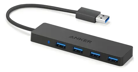 USB hub 4-Port USB 3.0 Ultra Slim / USB hub / 4x USB-A